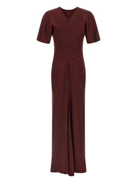 Rochie Victoria Beckham de costum roșu