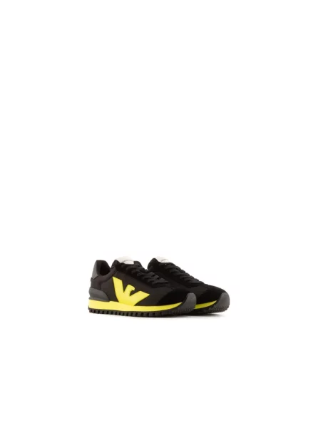 Sneakersy Emporio Armani czarne