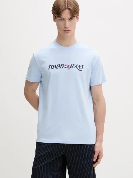 Tommy Jeans tričko modré