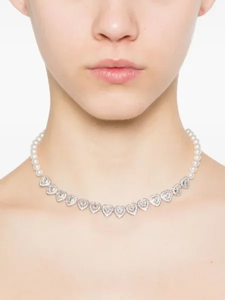 Colier Swarovski auriu