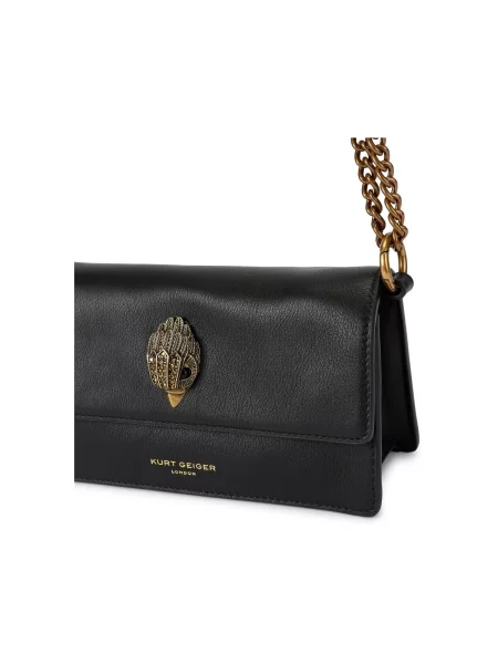 Kurt Geiger London geantă pentru femei din piele SLOANE negru