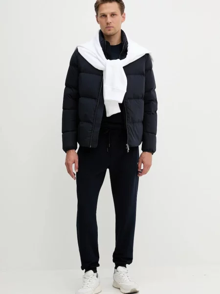 Футболка Paul&Shark Knitwear з аплікацією синій