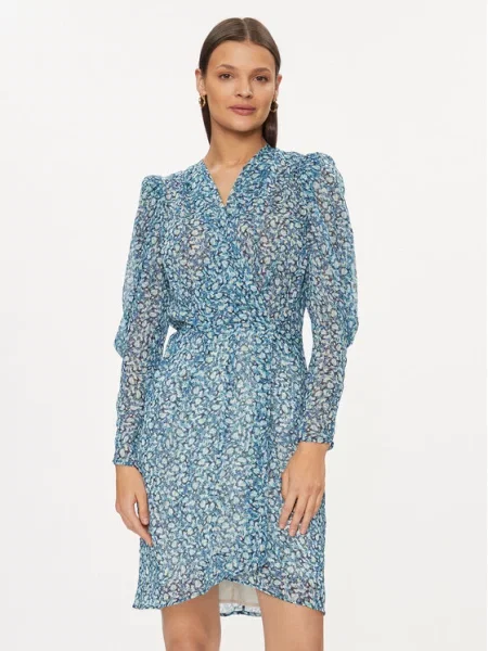 Obleka mini obleka Morgan modra