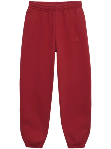 Pantaloni de trening Anine Bing cu broderie