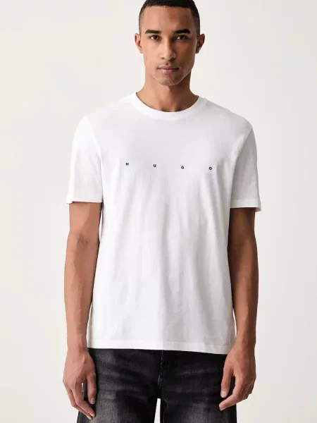 HUGO tricou pentru bărbați din Dorosi alb