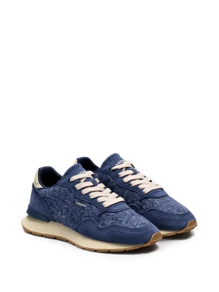 Sneakerși Hoff din piele de căprioară albastru