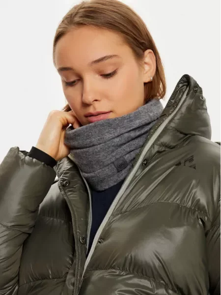 Multifunkcionális csősál BUFF Merino Fleece grey. Méret: OS szürke