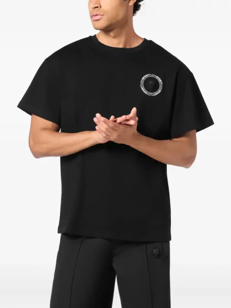 Tricou Plein Sport cu imagine negru