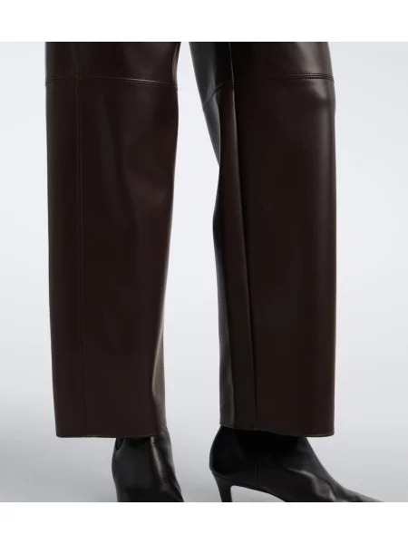 Pantaloni 's Max Mara din jerseu maro