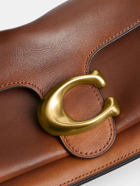 Кожаная сумка через плечо Coach