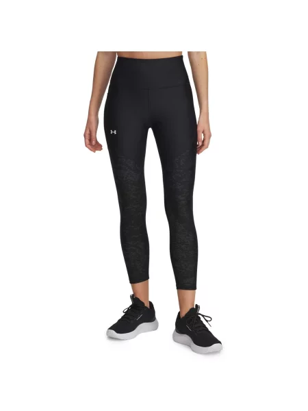 Tajice Under Armour s printom ošišan crna