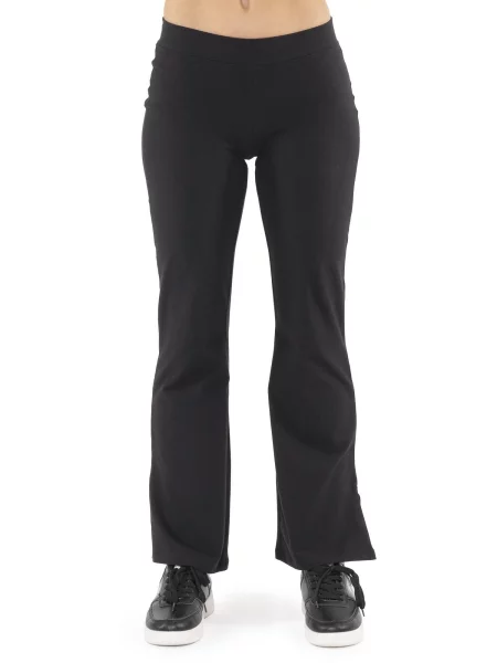 Leone Never Without rozciągliwe legginsy z rozcięciami czarne