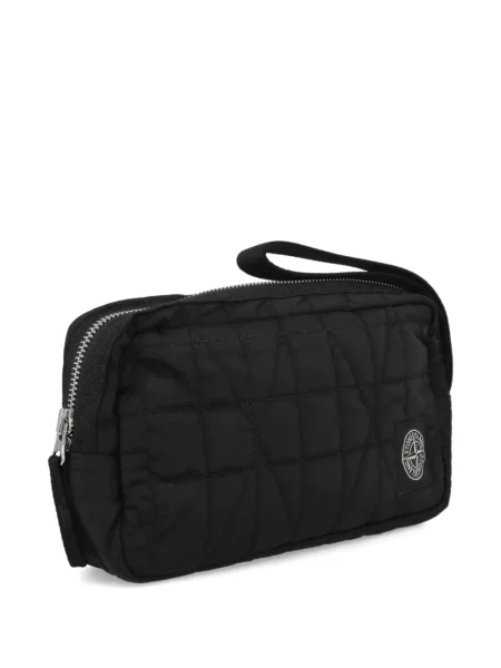 Geantă Stone Island cu strasuri negru