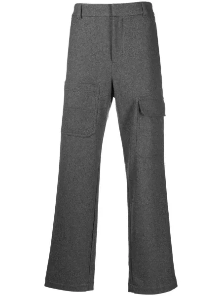 Pantaloni Helmut Lang de lână melange