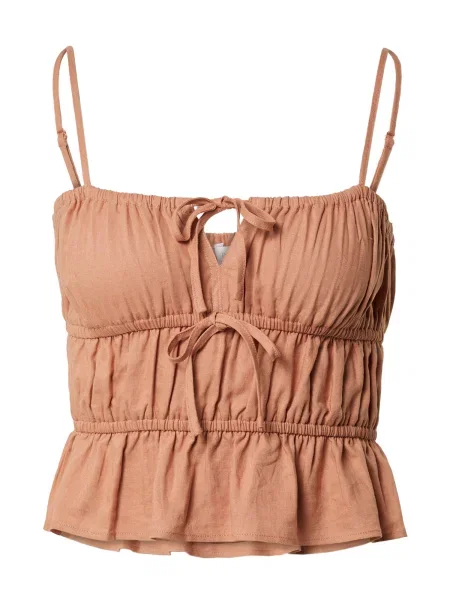 Daahls by Emma Roberts exclusively for ABOUT YOU Bluză Ava deschis maro