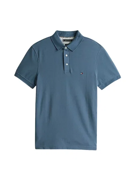 Tommy Hilfiger polo granatowy wzorzysty niebieska