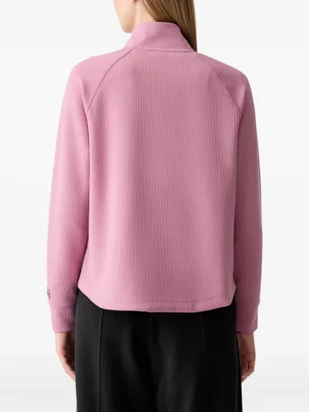 Hanorac cu fermoar Dkny tricotate roz