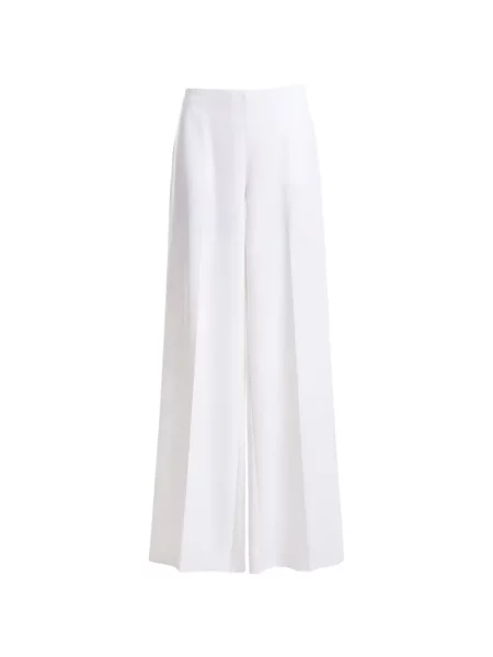 Pantaloni Gemy Maalouf alb