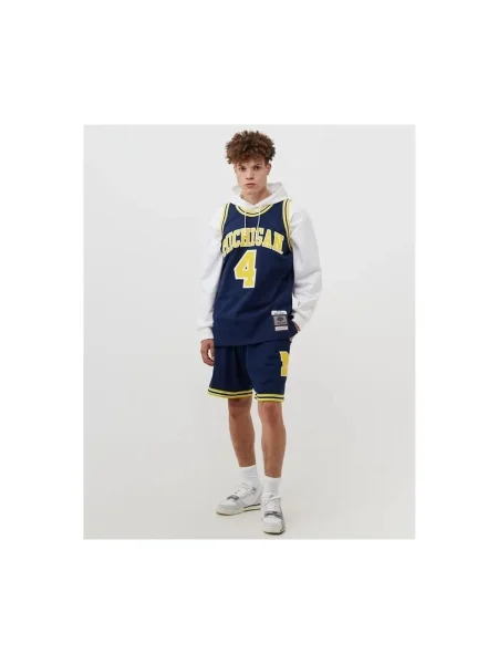 Tricou Mitchell & Ness albastru