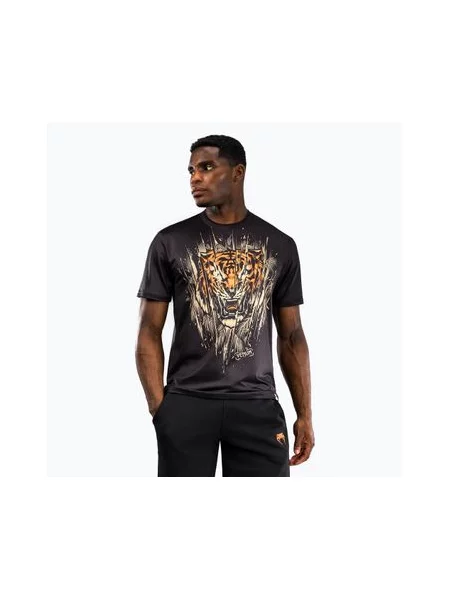 Тигровая футболка Venum черная