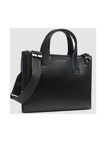 Torba na laptopa Piquadro czarna