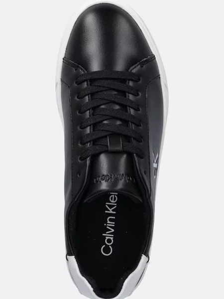 Calvin Klein sportcipő LOW PRO CUP LACEUP LTH MOIRE fekete