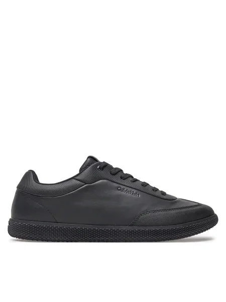 Маратонки Calvin Klein LOW TOP LACE UP LTH черно