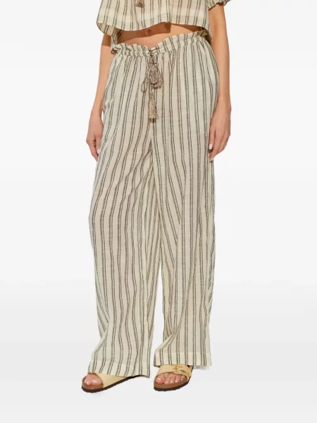 Pantaloni Ulla Johnson cu dungi
