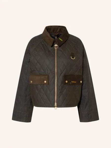 Barbour Bunda Tr Quilt Spey olivová tmavě modrá červená
