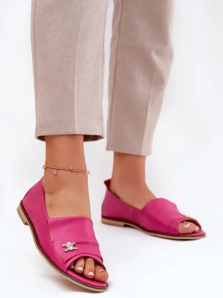 Usnjene balerinke Zazoo