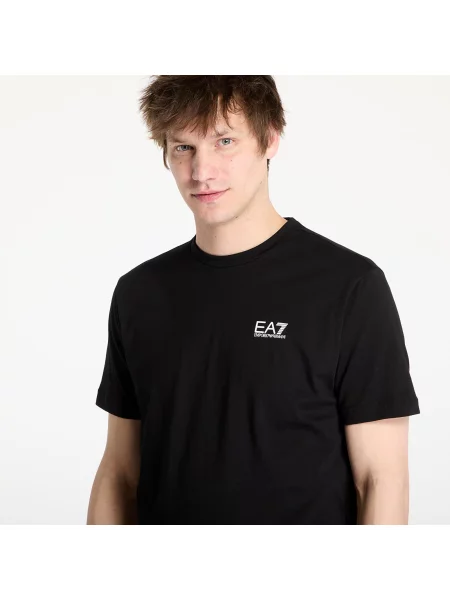 Тениска Emporio Armani Train Logo Series M Tee Ss Black/ White S черно