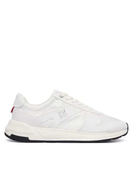 HUGO Sneakers alb