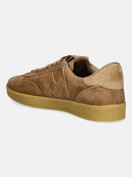 MSGM sneakers din piele întoarsă maro