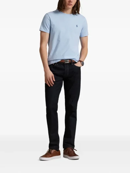 Șapcă Polo Ralph Lauren de mătase cu broderie cu dungi negru