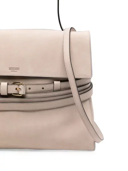 Cu centură curea Moschino din piele