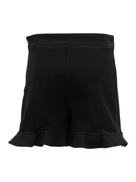 Lniana spódnica mini Valentino Garavani czarna