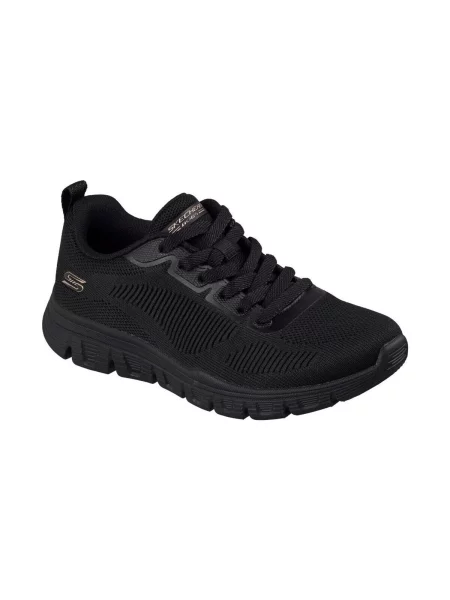 Sneakerși Skechers negru
