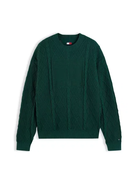 Tommy Jeans Pulover verde