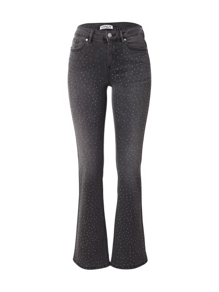 ONLY Jeans ONLWAUW denim / argintiu negru