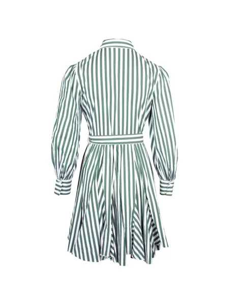 Rochie tip cămașă Maje verde