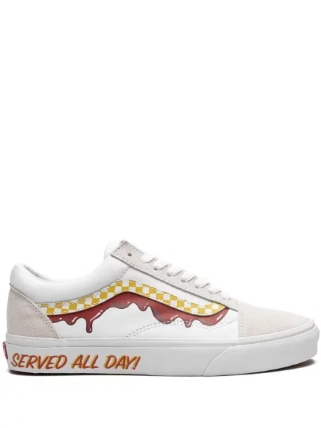 Sneakerși Vans Old Skool alb