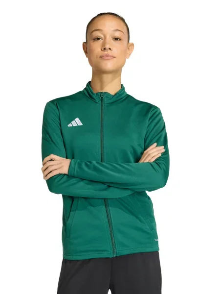 ADIDAS PERFORMANCE Geacă sport verde închis alb