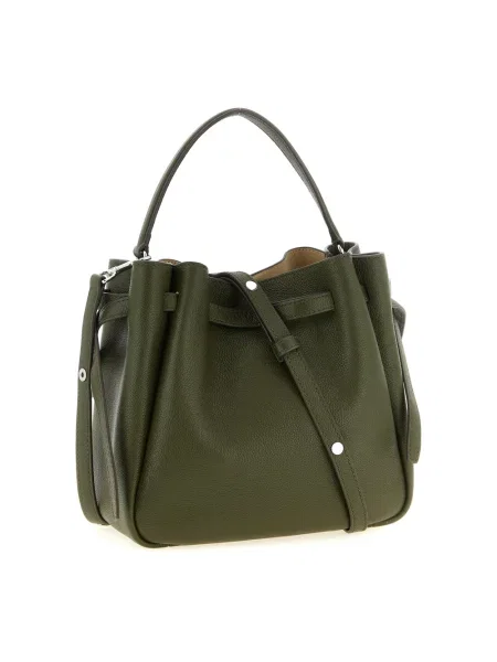 Tory Burch torebka tote skórzana Romy zielona