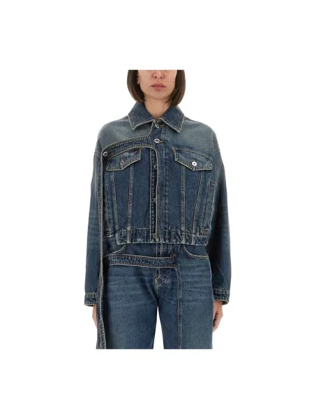 Kurtka jeansowa Jean Paul Gaultier niebieska