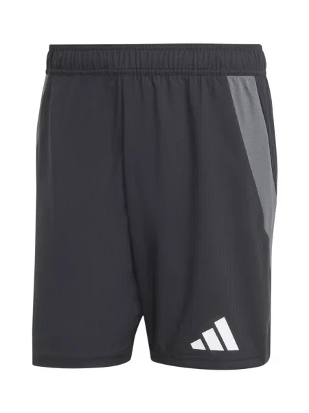 ADIDAS PERFORMANCE Pantaloni sport gri / negru alb