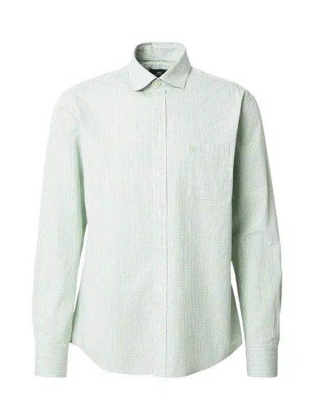 FYNCH-HATTON Košile pastelově zelená bílá