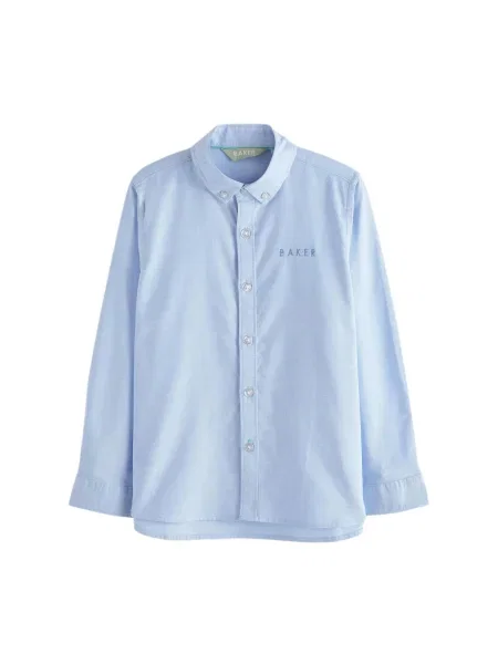 Baker by Ted Baker Cămașă deschis albastru