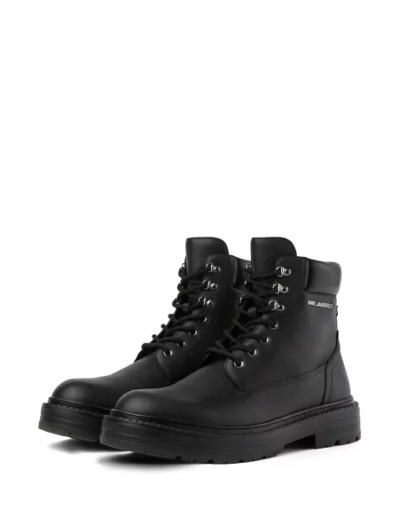 Botine Karl Lagerfeld business negru