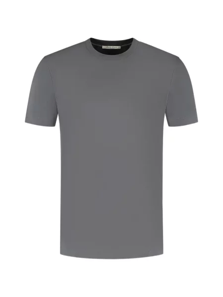 Tricou Stefan Brandt cu decolteu rotund gri
