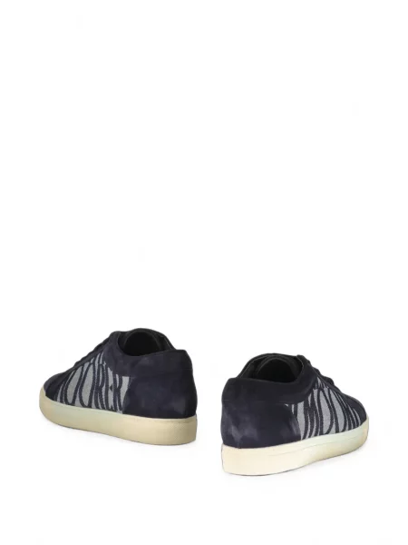 Fűzős csipkés sneaker Moorer kék